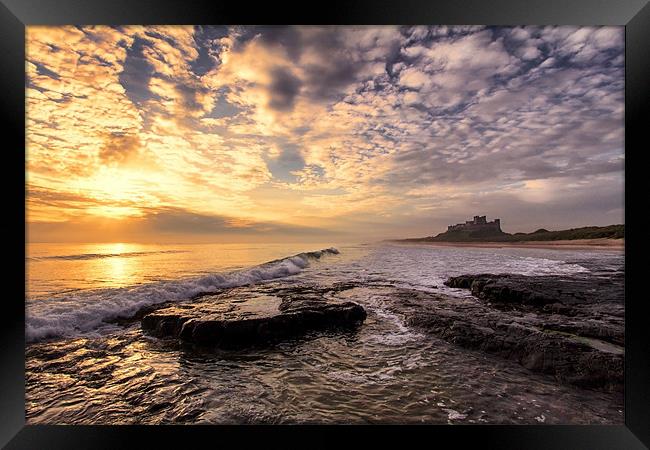 Bamburgh Castle Framed Print by Northeast Images