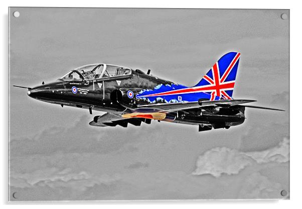 RAF display hawk special paintscheme Acrylic by Rachel & Martin Pics