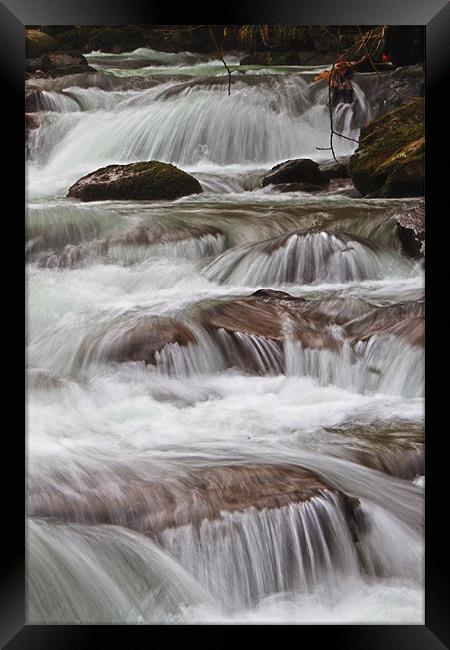 fresh spring flow Framed Print by Stephen Walters