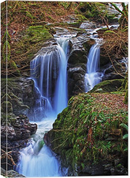 waters fall Canvas Print by Stephen Walters
