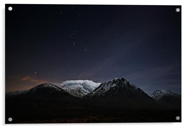 Glencoe Starscape Acrylic by Grant Glendinning