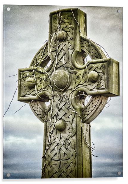 Viney Cross Acrylic by Fraser Hetherington