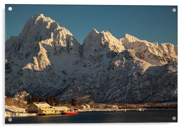 Austenesfjord Acrylic by Thomas Schaeffer