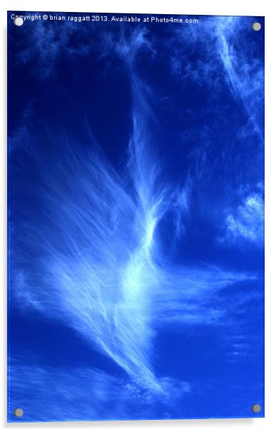 Turbulant Skies Acrylic by Brian  Raggatt