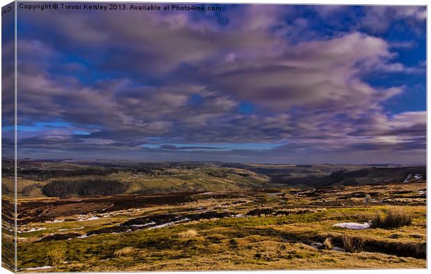 Yorkshire Dales Canvas Print by Trevor Kersley RIP