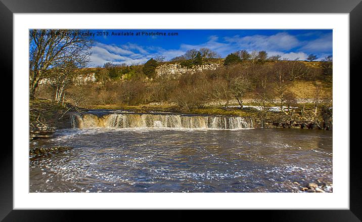 Wain Wath Force Framed Mounted Print by Trevor Kersley RIP