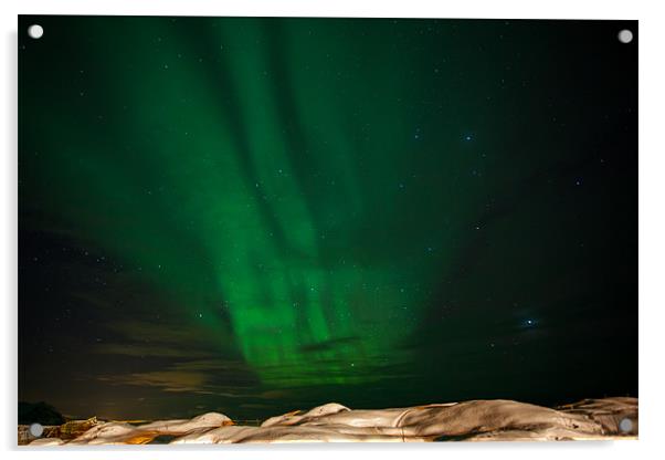 Northern Lights Acrylic by Thomas Schaeffer