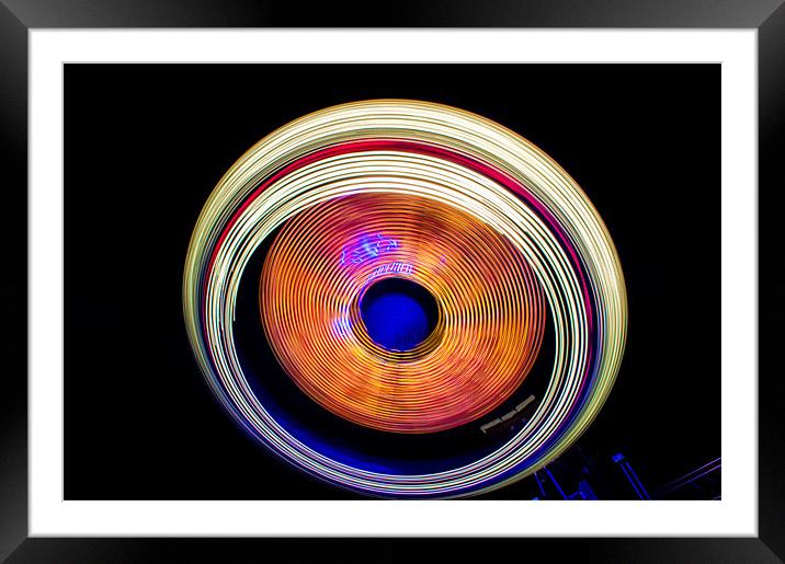 The fun at the fair. Framed Mounted Print by