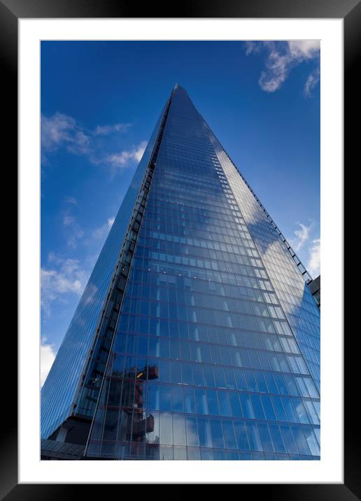 The Shard London Framed Mounted Print by David Pyatt