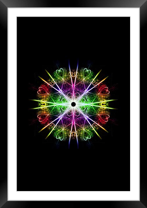 Love in the stars Framed Mounted Print by Steve Purnell