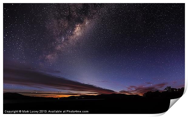 Dance of the Sky Print by Mark Lucey