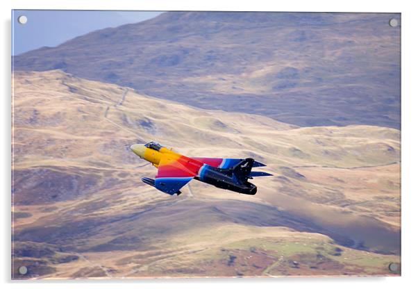 Miss Demeanour Hawker Hunter 4 Acrylic by Oxon Images