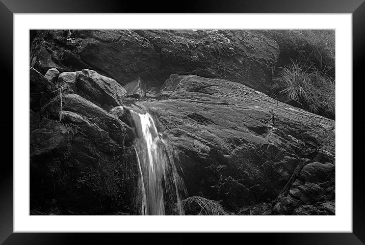The Beck on Red Pike Framed Mounted Print by Brian Sharland