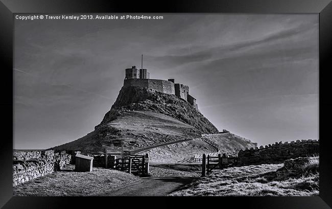 Lindisfarne Castle Framed Print by Trevor Kersley RIP