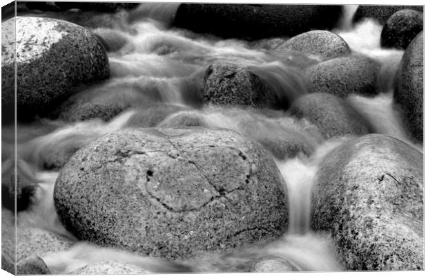 Rocks of Cot Valley Canvas Print by Karl Butler