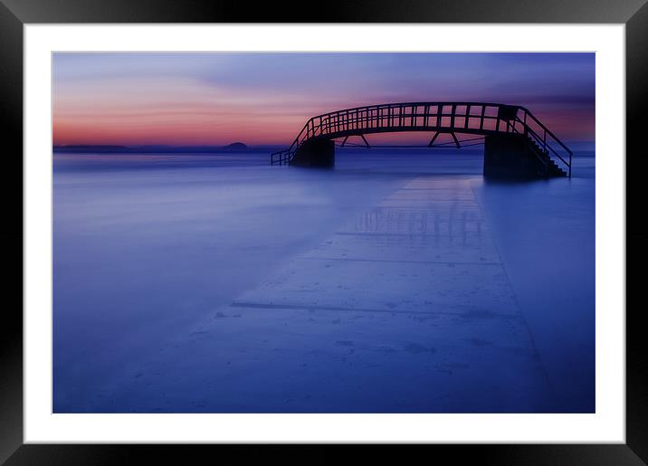 Blue Hour Framed Mounted Print by Don Alexander Lumsden