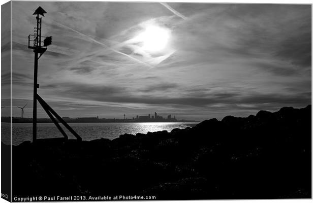 Mersey view Canvas Print by Paul Farrell Photography