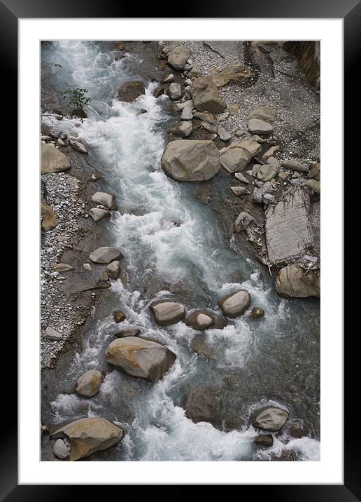 2 river in taroko national park Framed Mounted Print by anne lyubareva