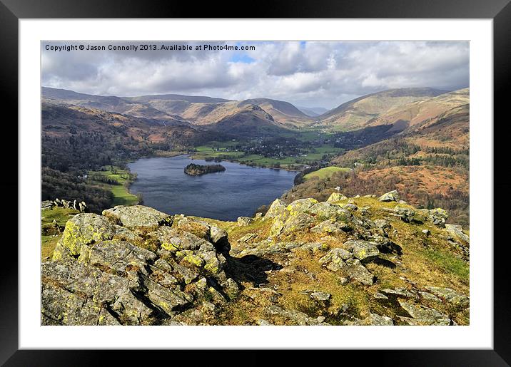 Beautiful Grasmere Framed Mounted Print by Jason Connolly