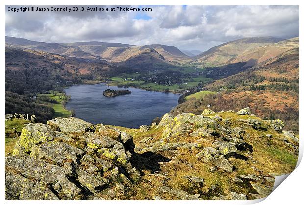 Beautiful Grasmere Print by Jason Connolly