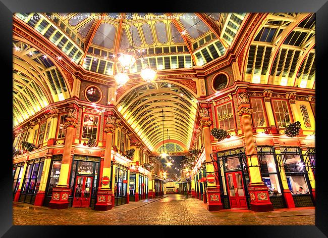 The Dome 2 - Leadenhall Market Framed Print by Colin Williams Photography