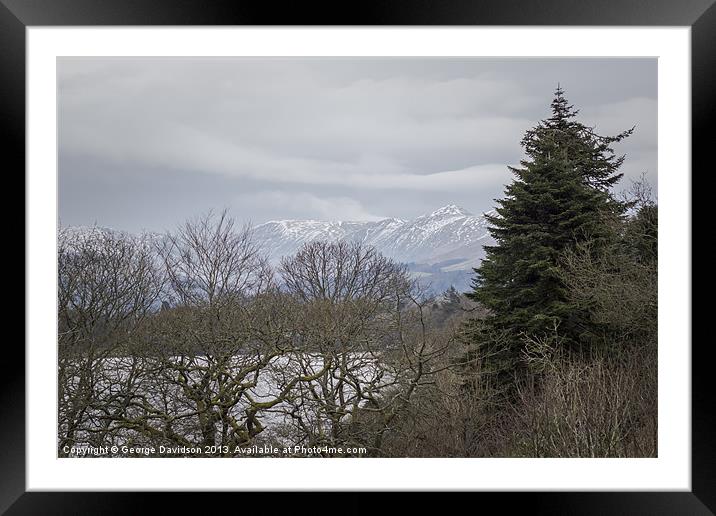 Lovely Day Framed Mounted Print by George Davidson