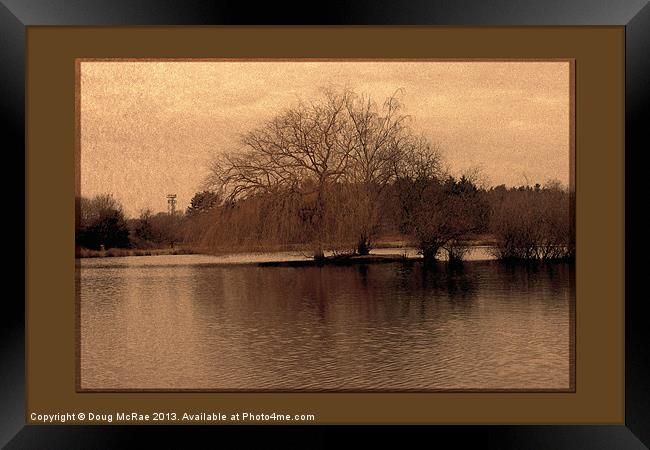 Phoenix Lake Framed Print by Doug McRae