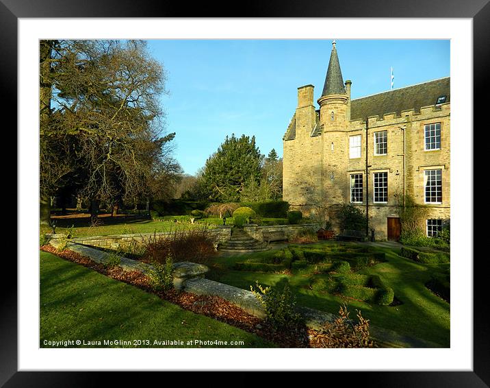 Carberry Gardens Framed Mounted Print by Laura McGlinn Photog