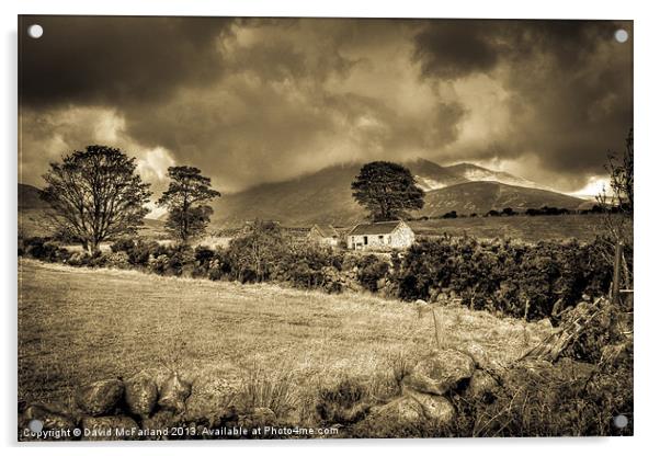 Timeless Mournes Acrylic by David McFarland