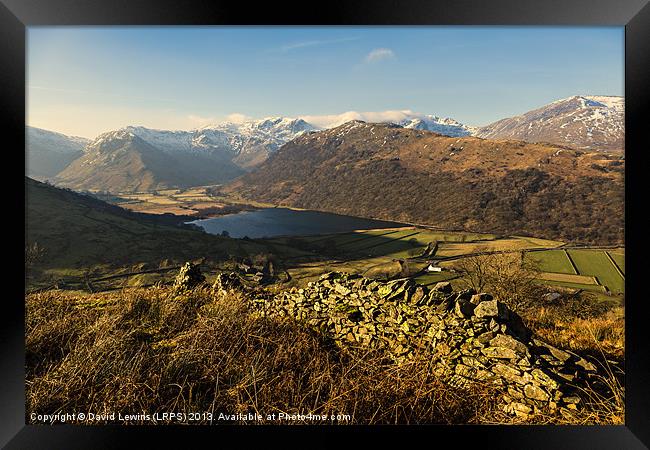 Brothers Water - Cumbria Framed Print by David Lewins (LRPS)