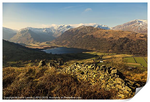 Brothers Water - Cumbria Print by David Lewins (LRPS)