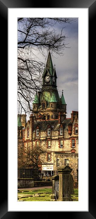 Fairytale Tower - Vertical Panorama Framed Mounted Print by Tom Gomez