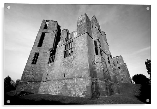 Kenilworth Castle Acrylic by Daniel Fellowes