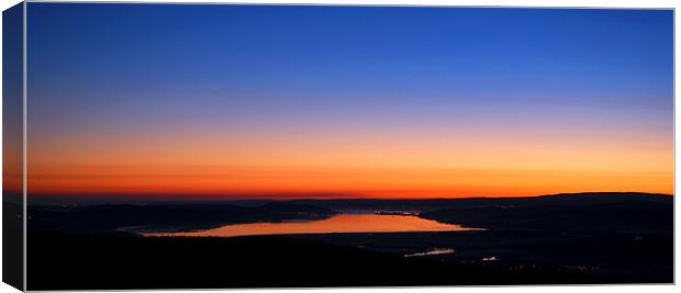 Beauly firth panoramic Canvas Print by Macrae Images