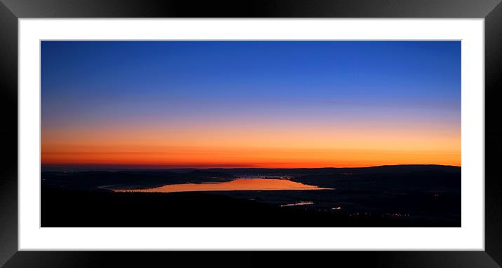 Beauly firth panoramic Framed Mounted Print by Macrae Images