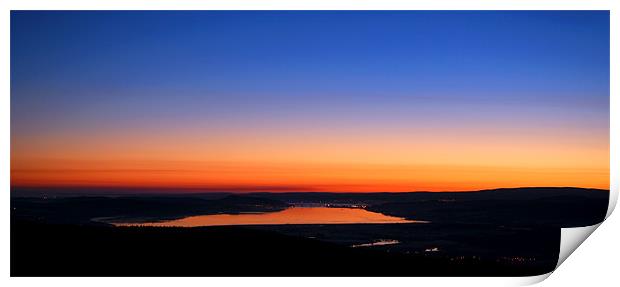 Beauly firth panoramic Print by Macrae Images
