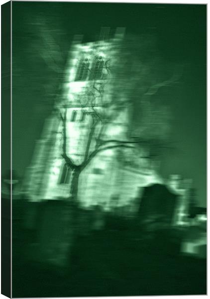 Spooky Church 1 Canvas Print by graham young