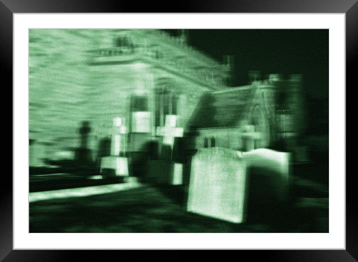 Spooky Church 2 Framed Mounted Print by graham young