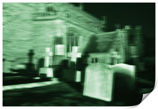 Spooky Church 2 Print by graham young