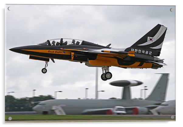 T-50 Landing Acrylic by Rachel & Martin Pics