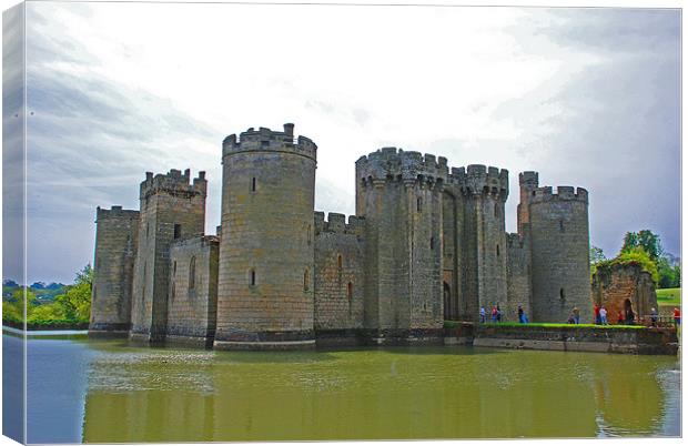 Bodiam Castle Canvas Print by Gö Vān