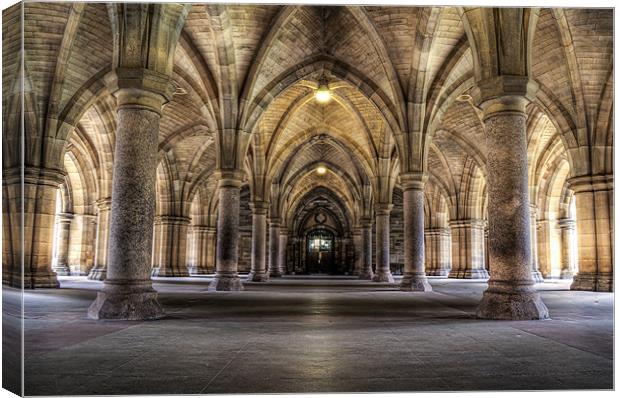 Cloisters Canvas Print by Don Alexander Lumsden