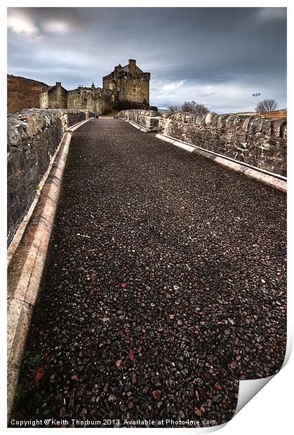 Eilean Donan Castle Print by Keith Thorburn EFIAP/b