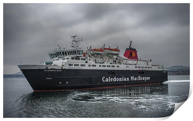 Ferry Journey Print by Sam Smith