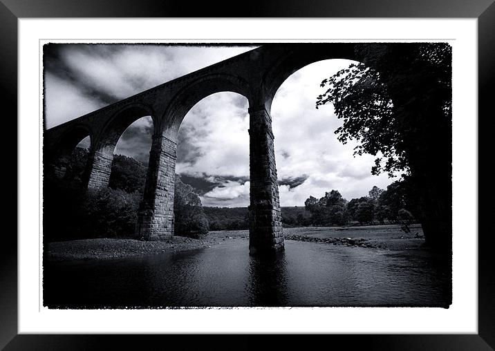 Lambley Viaduct, Cumbria. Framed Mounted Print by David Hare