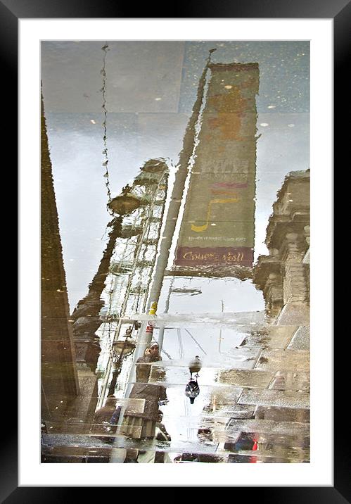 Ride the London Eye Framed Mounted Print by Tracey Selby