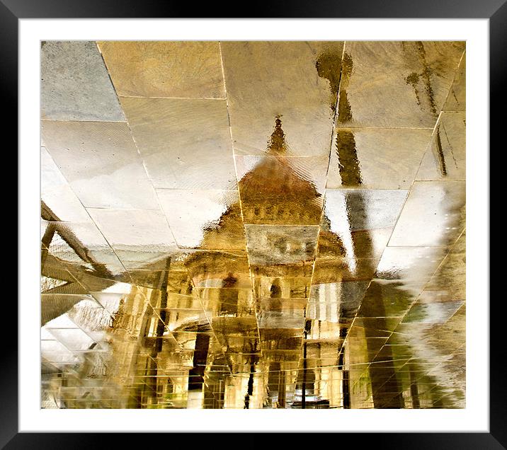 St Pauls Framed Mounted Print by Tracey Selby