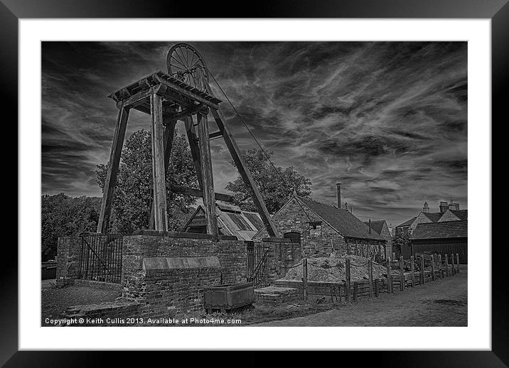 Iron Mine Framed Mounted Print by Keith Cullis
