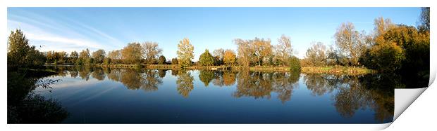 Churn Lake Print by Philip Marland