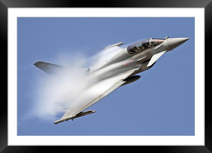 Typhoon covered in vapour Framed Mounted Print by Rachel & Martin Pics